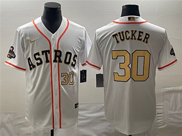 Kyle Tucker Houston Astros white jersey