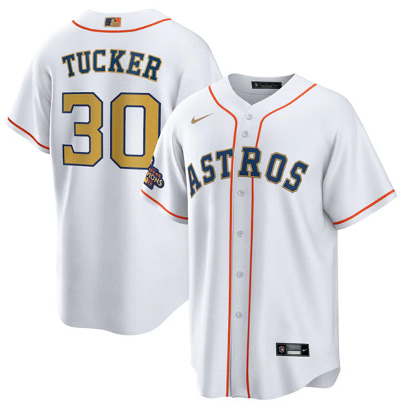 Kyle Tucker Houston Astros white jersey