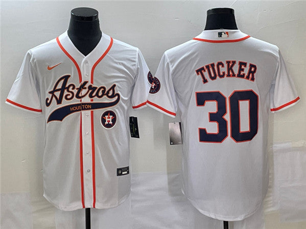 Kyle Tucker Houston Astros white jersey
