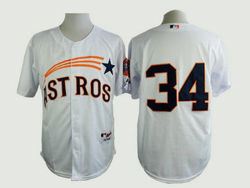 Nolan Ryan Houston Astros white jersey