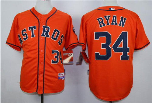 Nolan Ryan Houston Astros gray jersey