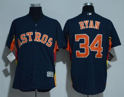Nolan Ryan Houston Astros navy jersey