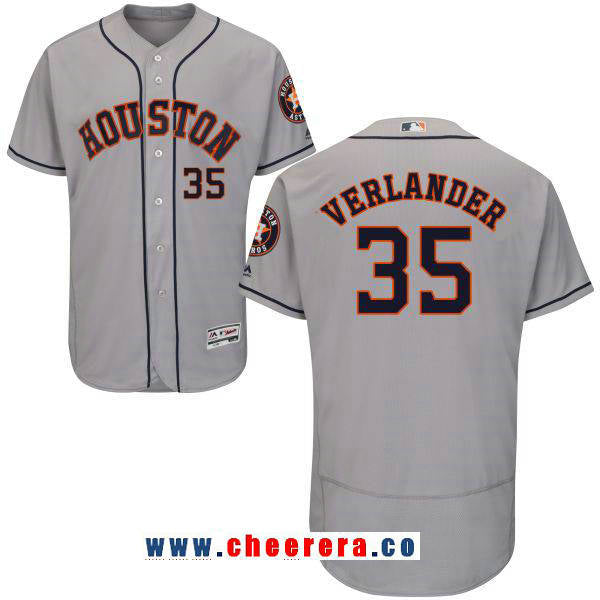 Justin Verlander Houston Astros gray Road jersey
