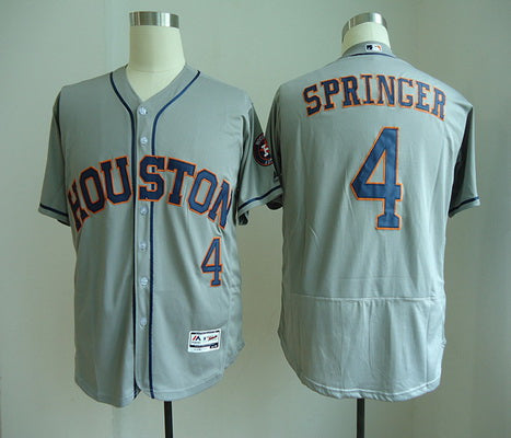 George Springer Houston Astros gray Road jersey