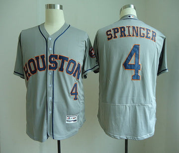 George Springer Houston Astros gray Road jersey