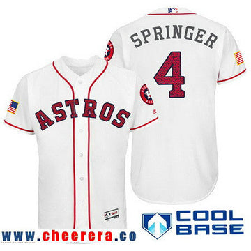 George Springer Houston Astros white Fashion jersey