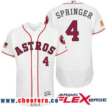 George Springer Houston Astros white Fashion jersey