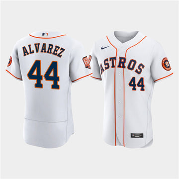 Yordan Alvarez Houston Astros white jersey