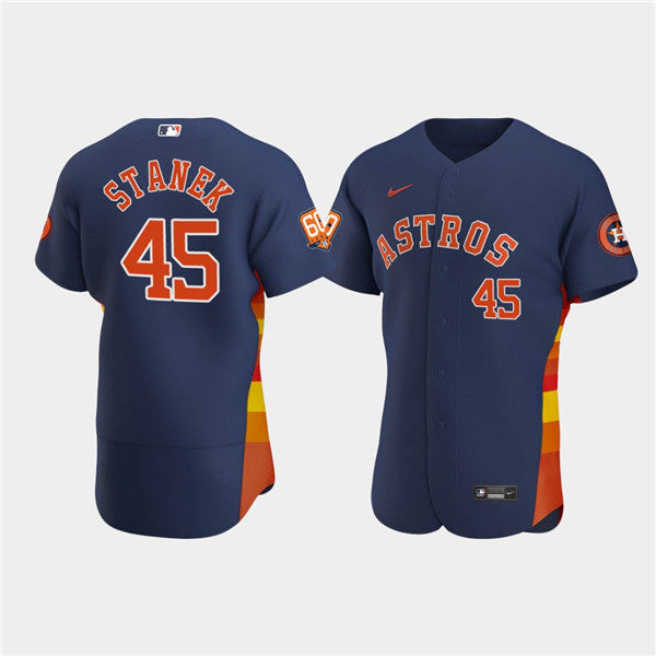 Ryne Stanek Houston Astros navy jersey