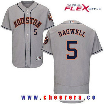 Jeff Bagwell Houston Astros gray jersey