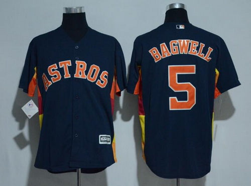 Jeff Bagwell Houston Astros navy jersey