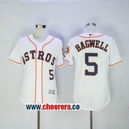 Jeff Bagwell Houston Astros white jersey