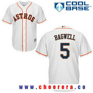 Jeff Bagwell Houston Astros white jersey