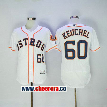 Dallas Keuchel Houston Astros white Home jersey