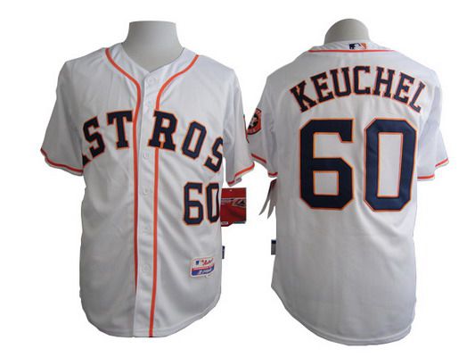 Dallas Keuchel Houston Astros white jersey