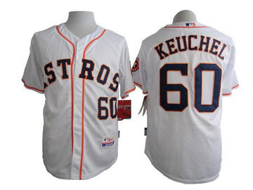 Dallas Keuchel Houston Astros white jersey