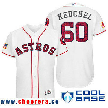 Dallas Keuchel Houston Astros white Fashion jersey