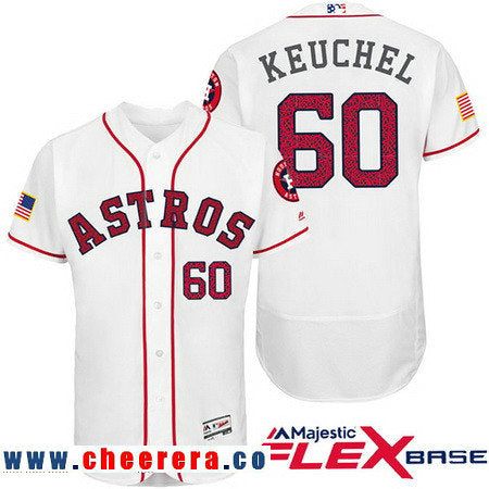 Dallas Keuchel Houston Astros white Fashion jersey