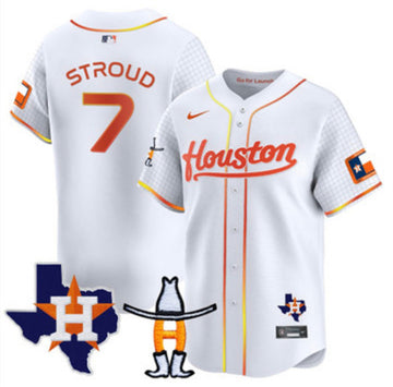 C.J. Stroud Houston Astros white jersey