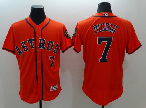 Craig Biggio Houston Astros orange jersey