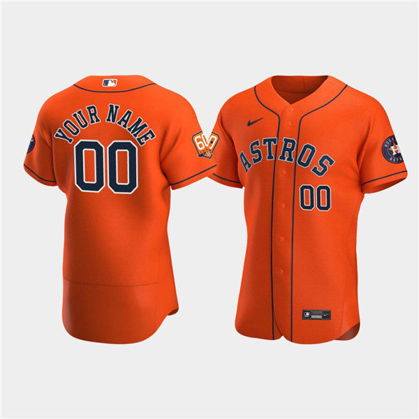 Custom Houston Astros orange jersey