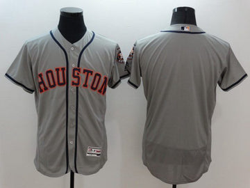 Custom Houston Astros gray jersey