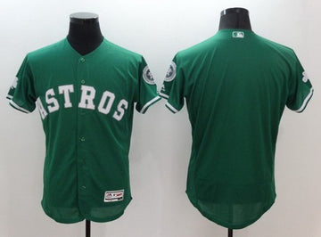 Custom Houston Astros green jersey