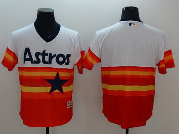 Custom Houston Astros orange jersey