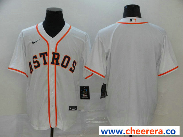 Custom Houston Astros white jersey