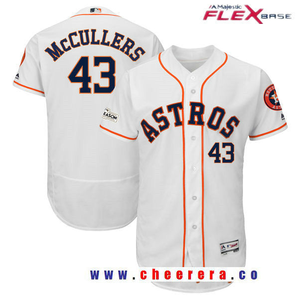 Lance McCullers Majestic Houston Astros white jersey