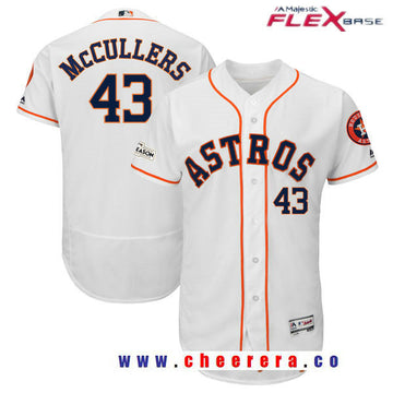 Lance McCullers Majestic Houston Astros white jersey