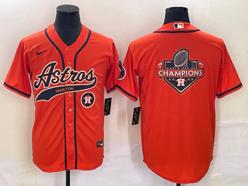 Houston Astros orange jersey