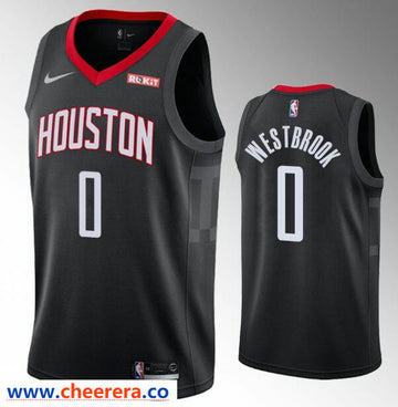 Russell Westbrook Houston Rockets black jersey
