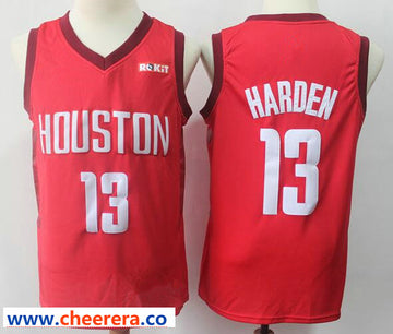 James Harden Houston Rockets red jersey