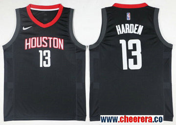 James Harden Houston Rockets black jersey