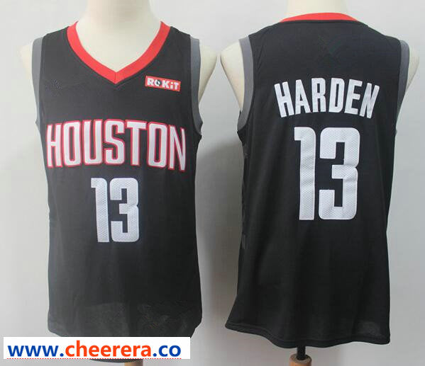 James Harden Houston Rockets black jersey
