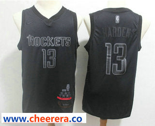 James Harden MVP Houston Rockets black jersey