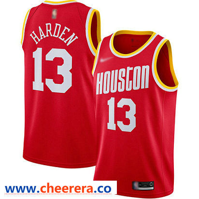 James Harden Houston Rockets red jersey