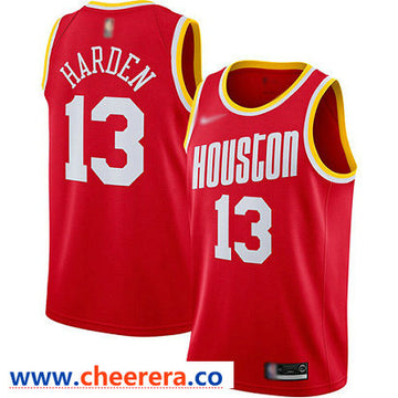 James Harden Houston Rockets red jersey