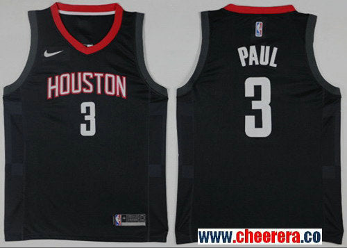 Chris Paul Houston Rockets black jersey