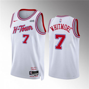 Cam Whitmore Houston Rockets white jersey
