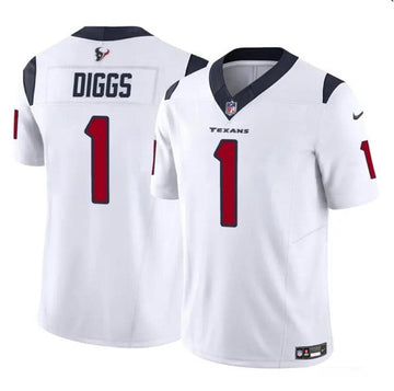 Stefon Diggs Houston Texans white Vapor jersey