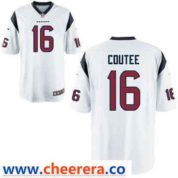 Keke Coutee Houston Texans white Game jersey