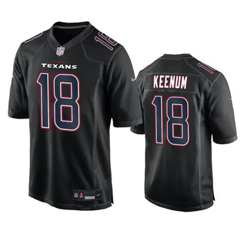 Case Keenum Houston Texans black Vapor jersey