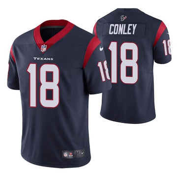Chris Conley Houston Texans navy Vapor jersey