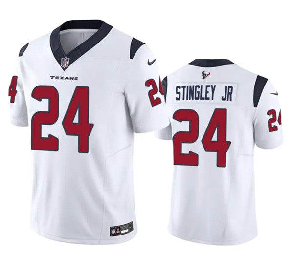 Derek Stingley Jr Houston Texans white Vapor jersey