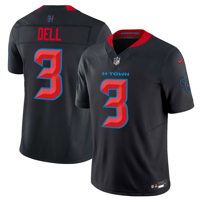 Tank Dell Houston Texans navy Vapor jersey