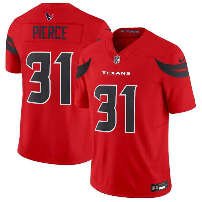 Dameon Pierce Houston Texans red Vapor jersey