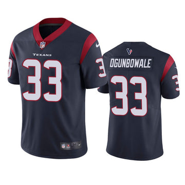 Dare Ogunbowale Houston Texans navy Vapor jersey