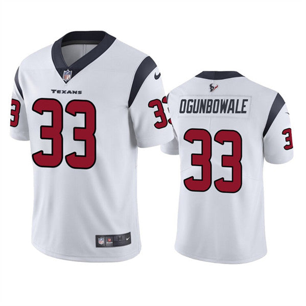 Dare Ogunbowale Houston Texans white Vapor jersey